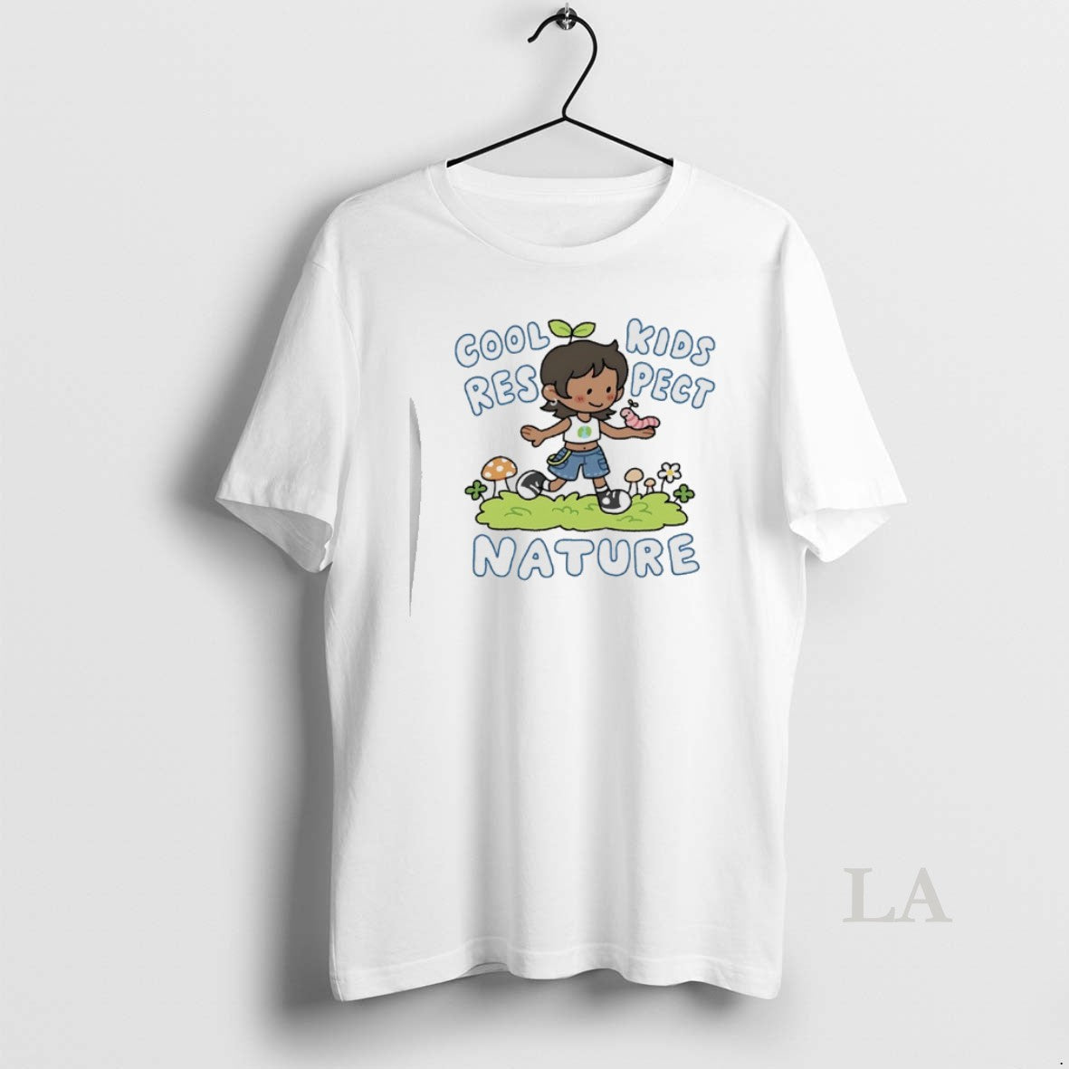 Original Cool Kids Respect Nature Cartoon