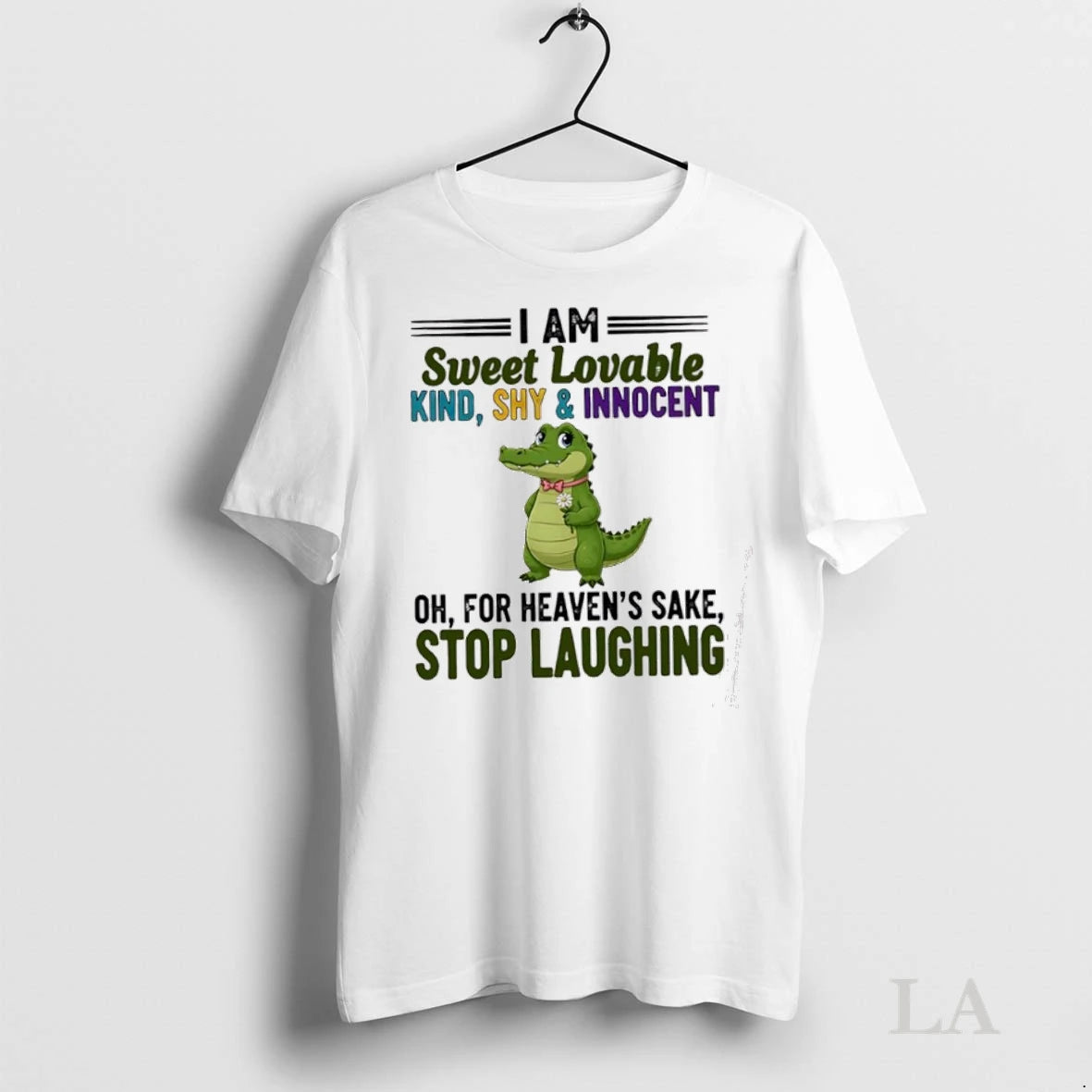Original Crocodile I Am Sweet Lovable Kind Shy And Innocent Oh For Heavens Sake Stop