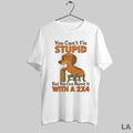 Original Dachshund You Cant Fix Stupid But You Can Numb It With A 2x4