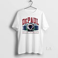 Original Depaul Blue Demons University Soccer 1898 Circle