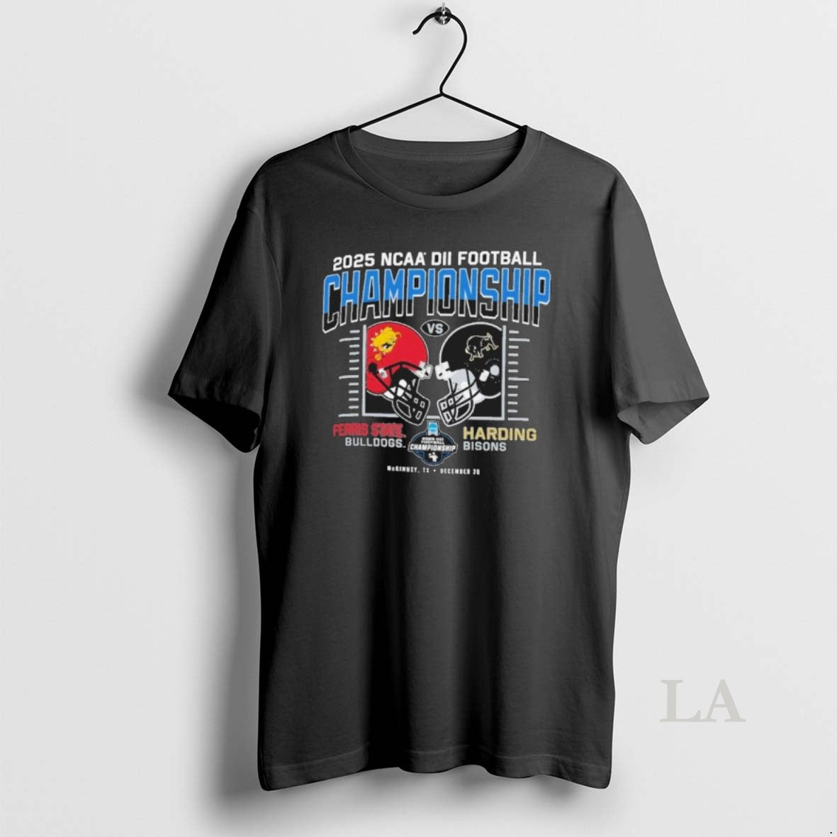 Original December 20 2025 Ncaa Dii Football Championship Ferris State Bulldogs Vs Harding Bisons