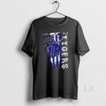 Original Detroit Tigers Baseball Battle Shattered Usa Flag Rip Design
