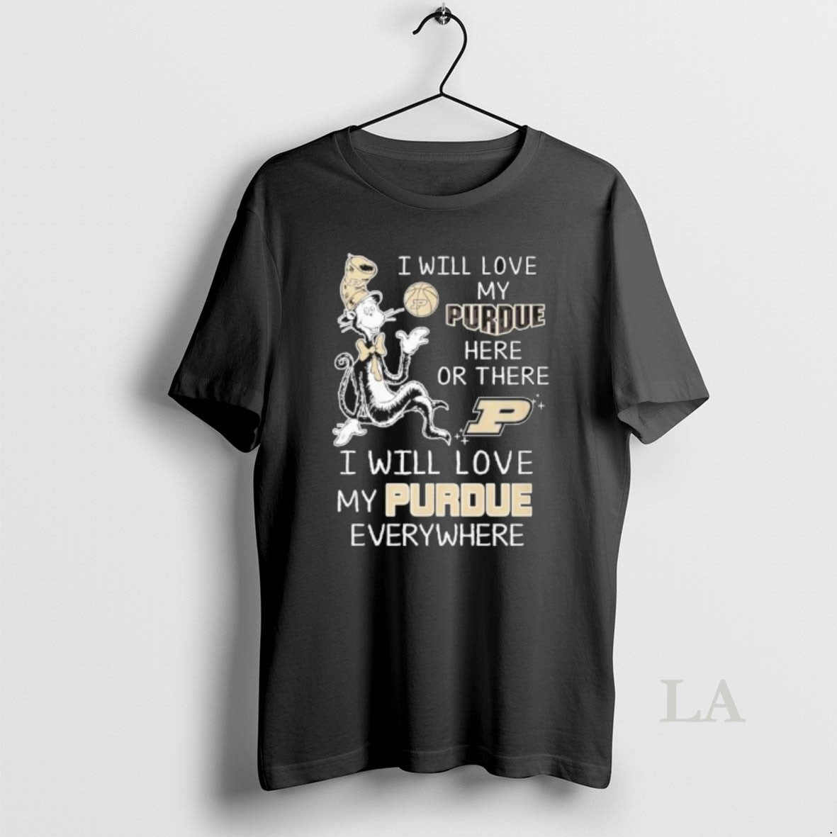 Original Dr Seuss I Will Love My Purdue Volleyball Here Or There
