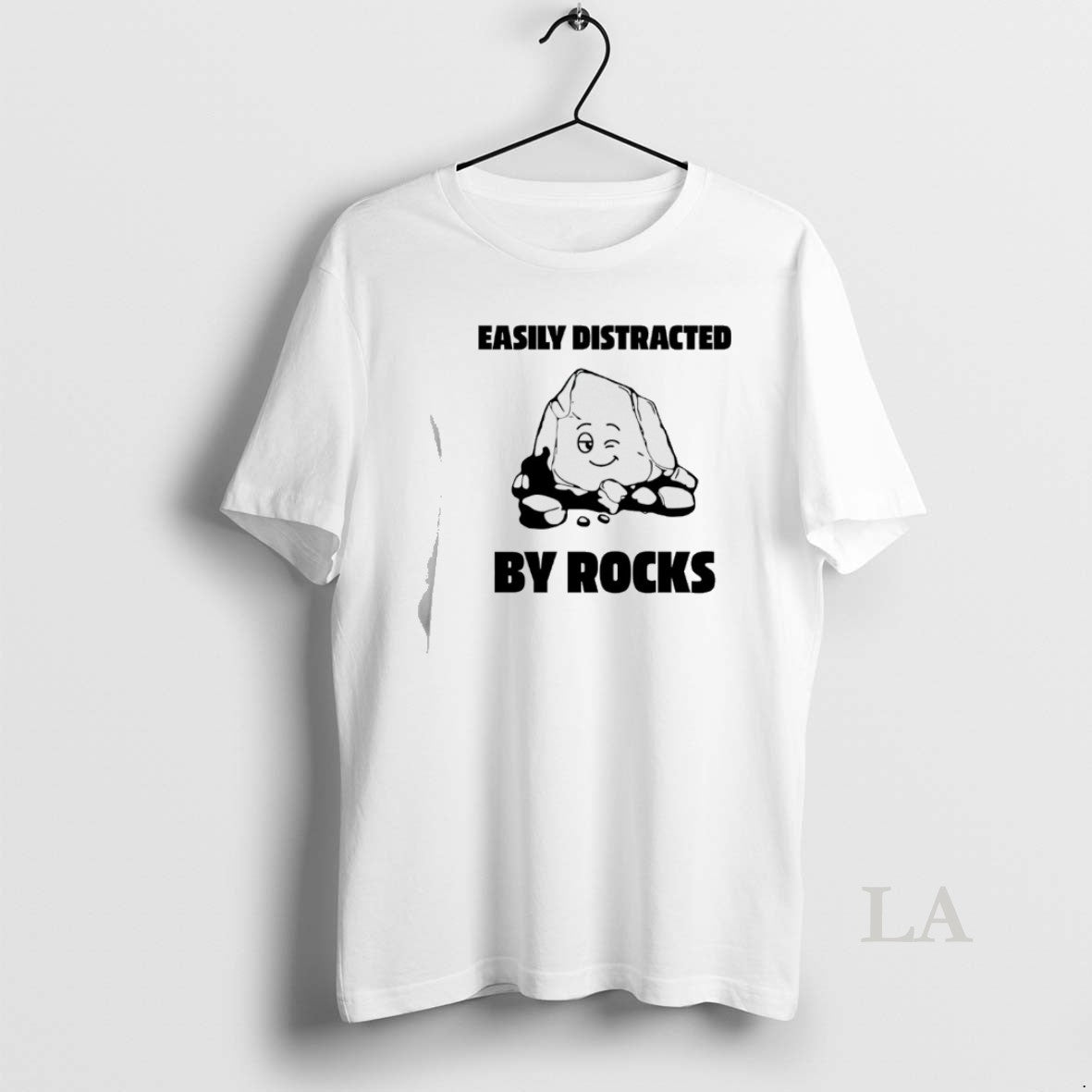 Original Easily Distracted By Rocks