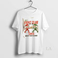 Original Elf Fight Club Santa Doesnt Need To Know Christmas