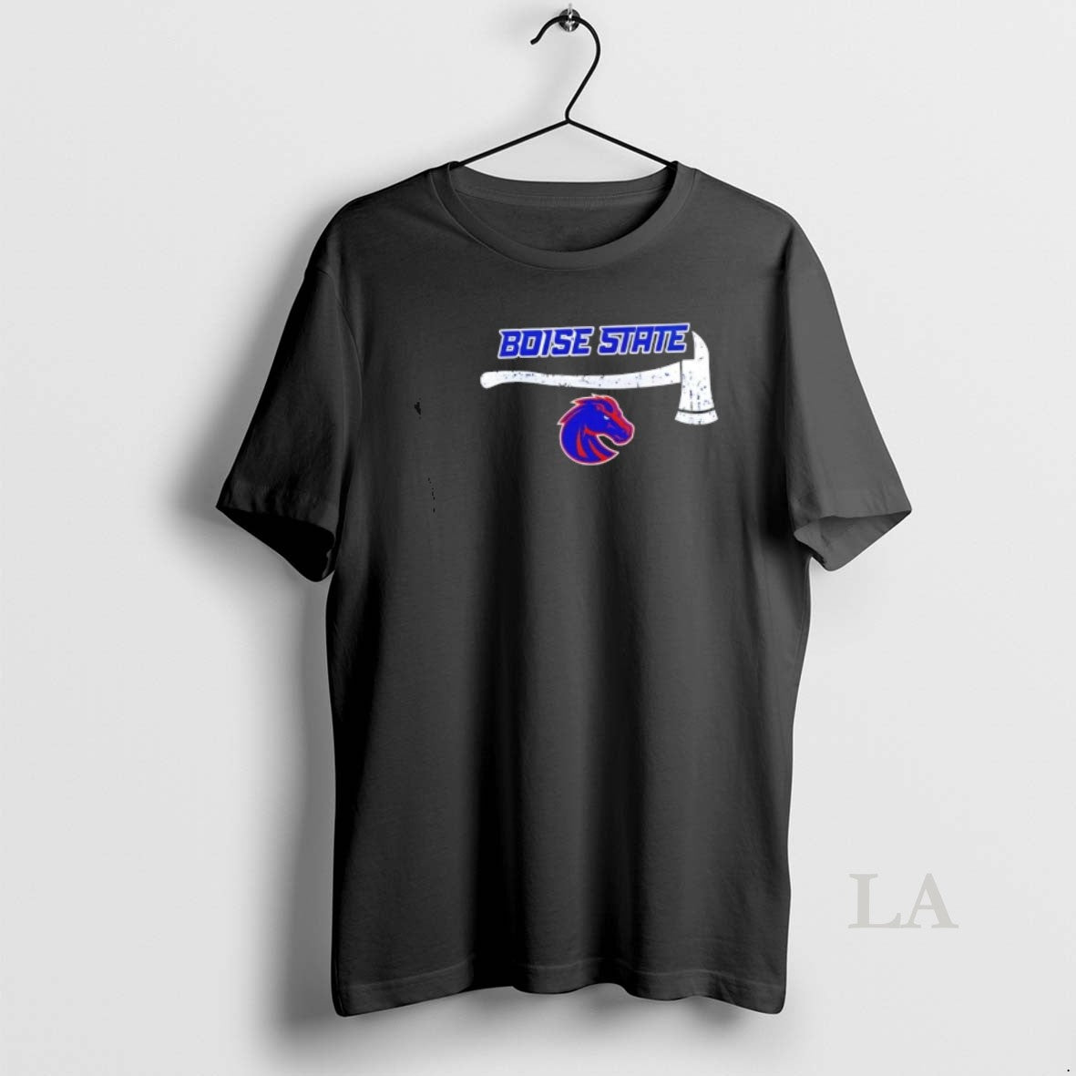 Original Firefighter Fire Dept Always Ready Boise State Broncos 2 Sided
