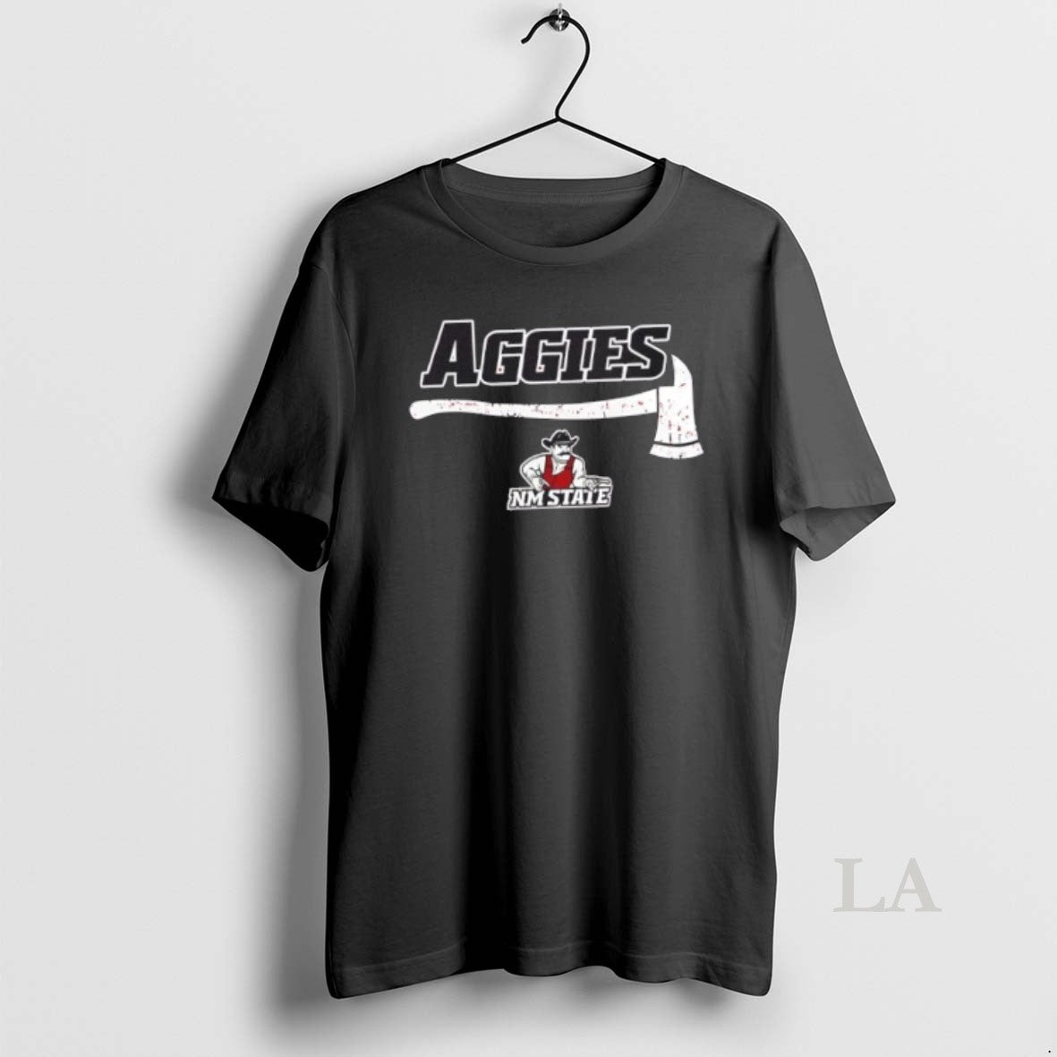 Original Firefighter Fire Dept Always Ready New Mexico State Aggies 2 Sided