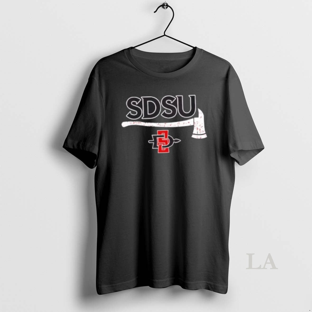 Original Firefighter Fire Dept Always Ready San Diego State 2 Sided