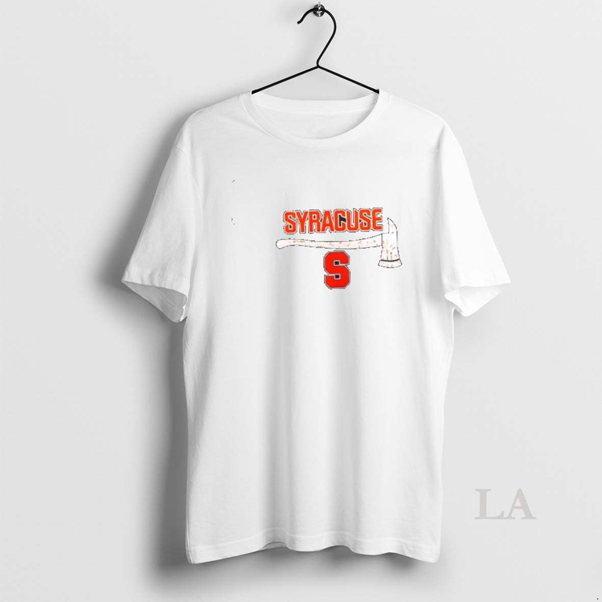 Original Firefighter Fire Dept Always Ready Syracuse Orange 2 Sided