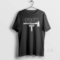 Original Firefighter Fire Dept Always Ready Troy Trojans 2 Sided