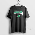 Original Firefighter Fire Dept Always Ready Tulane Green Wave 2 Sided