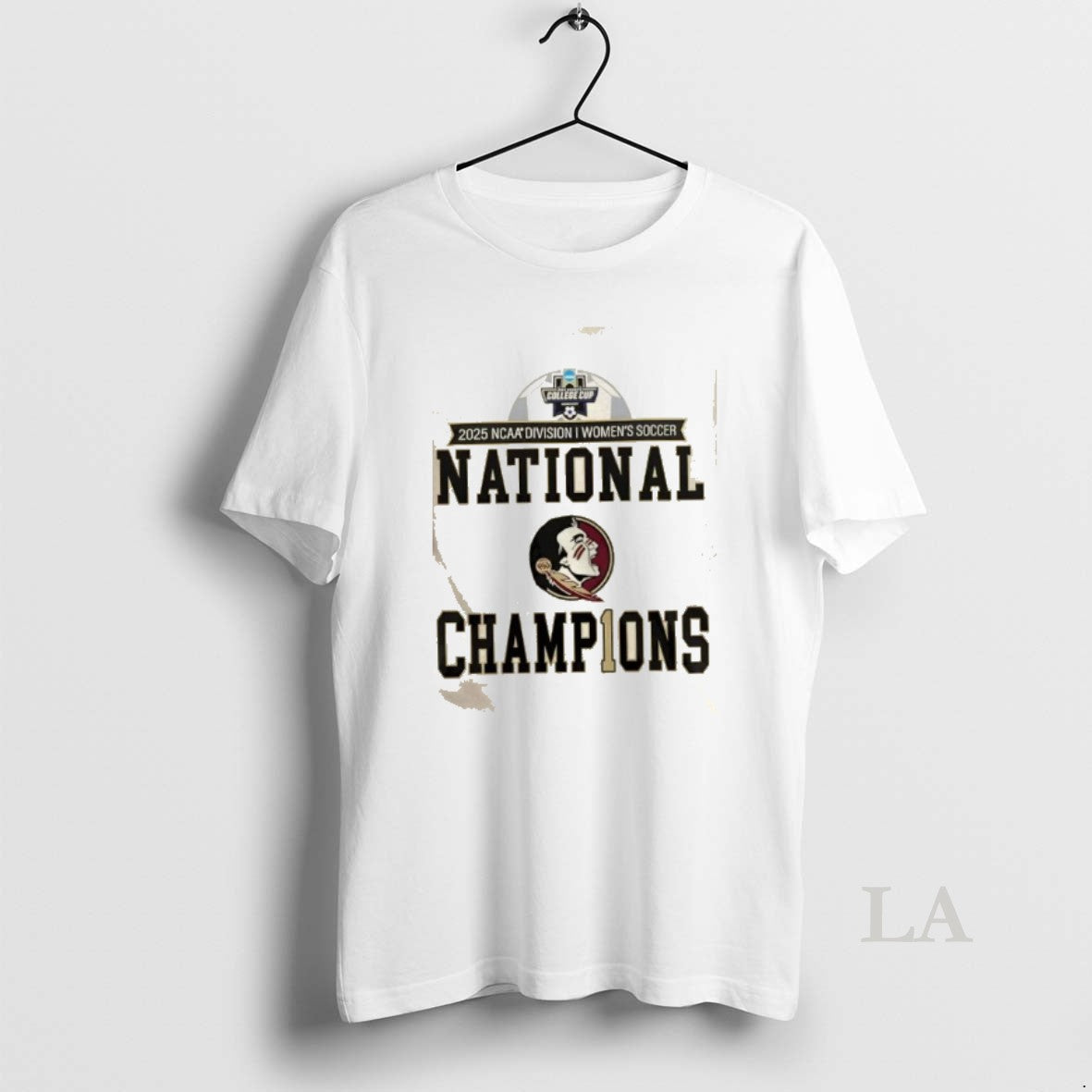 Original Florida State Seminoles 2025 Ncaa Womens Soccer National Champions Locker Room 2 Sided