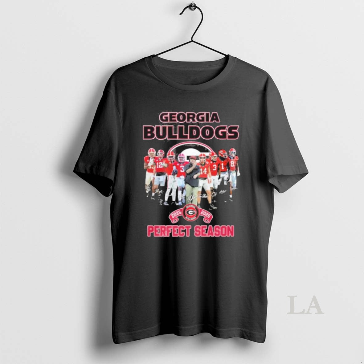 Original Georgia Bulldogs 2025 2026 Perfect Season Signatures