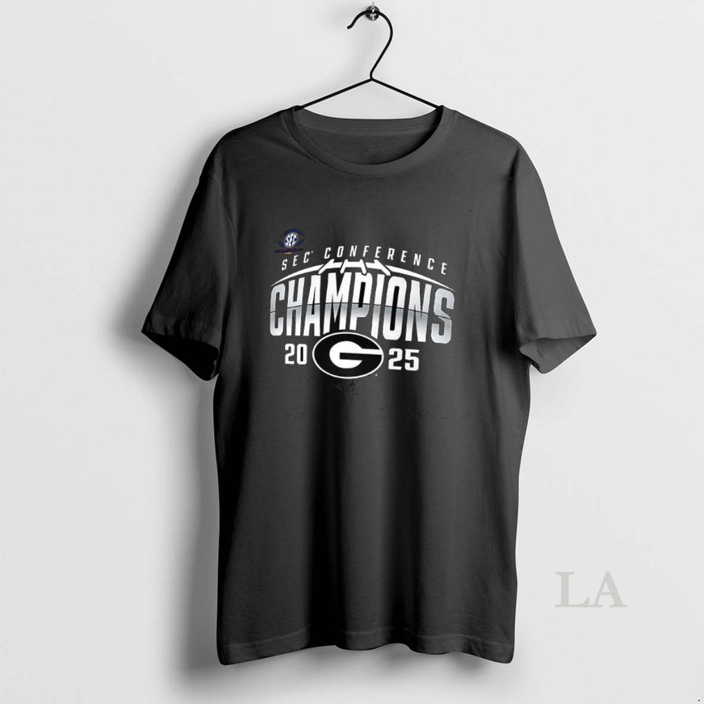 Original Georgia Bulldogs 2025 Sec Football Champions Endzone Speed