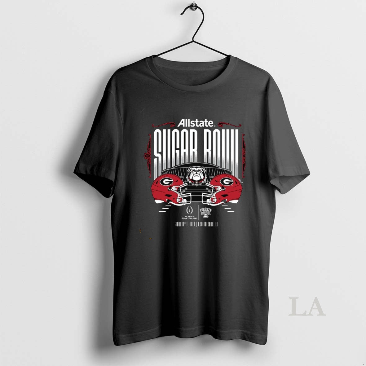 Original Georgia Bulldogs 2026 Allstate Sugar Bowl Helmet Stadium