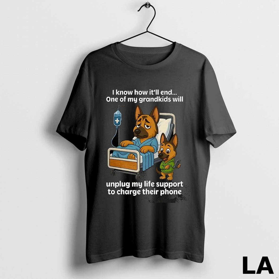 Original German Shepherd I Know How Itll End One Of My Grandkids Will Unplug My