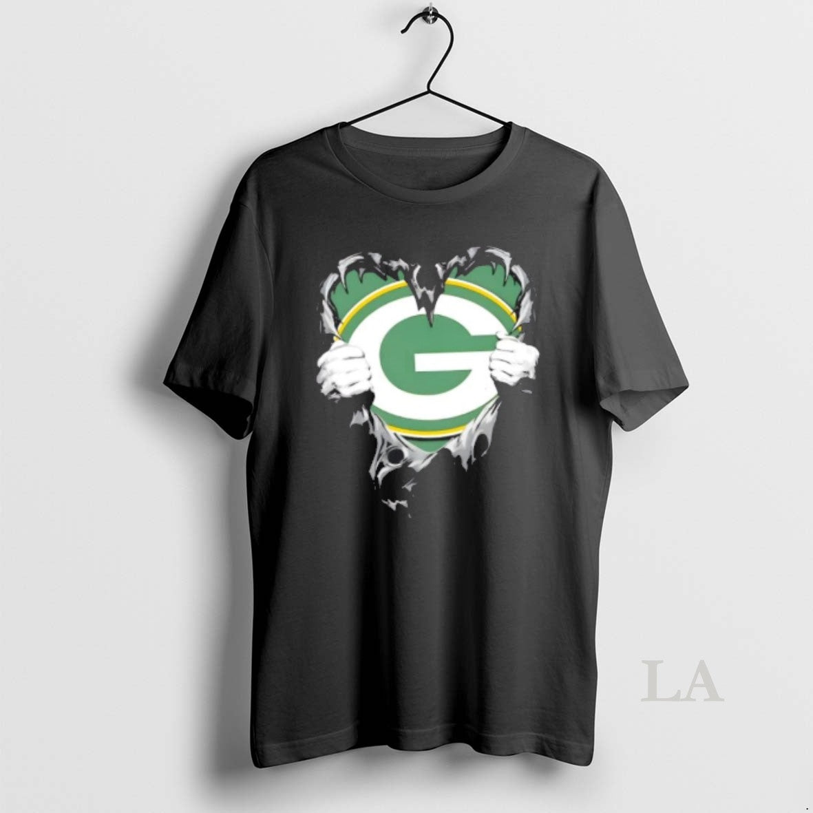 Original Green Bay Packers Rip The Chest Forever In My Heart