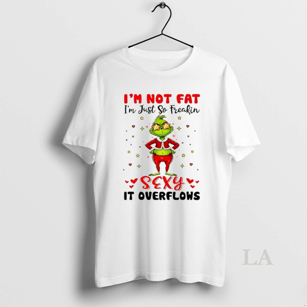 Original Grinch Im Not Fat Im Just So Freakin Sexy It Overflows Meme Christmas