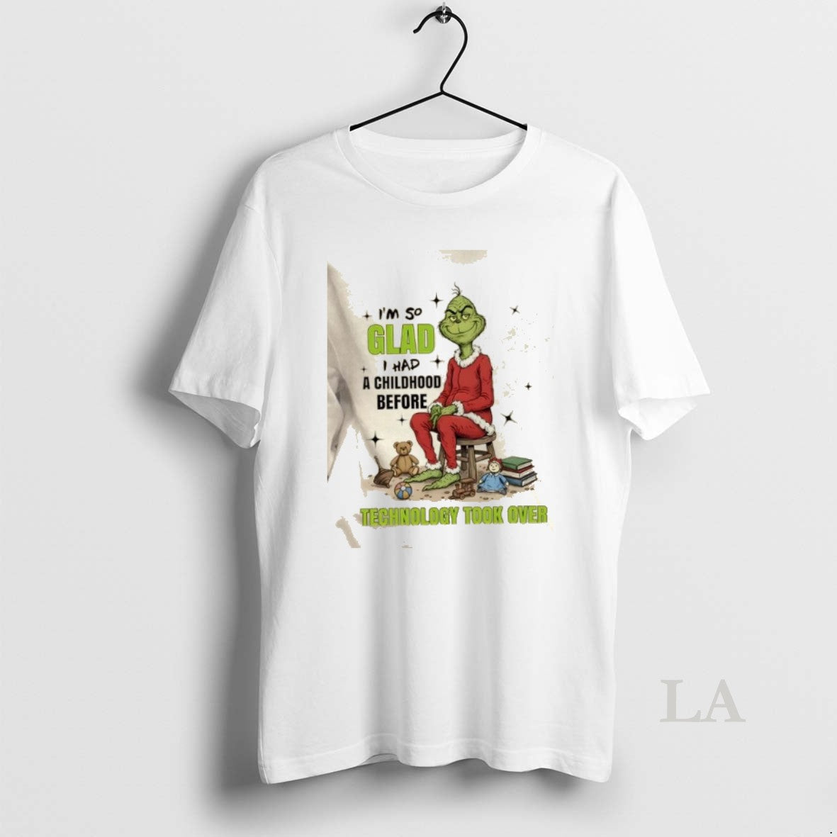 Original Grinch Im So Glad I Had A Childhood Before Technology Took Over Christmas