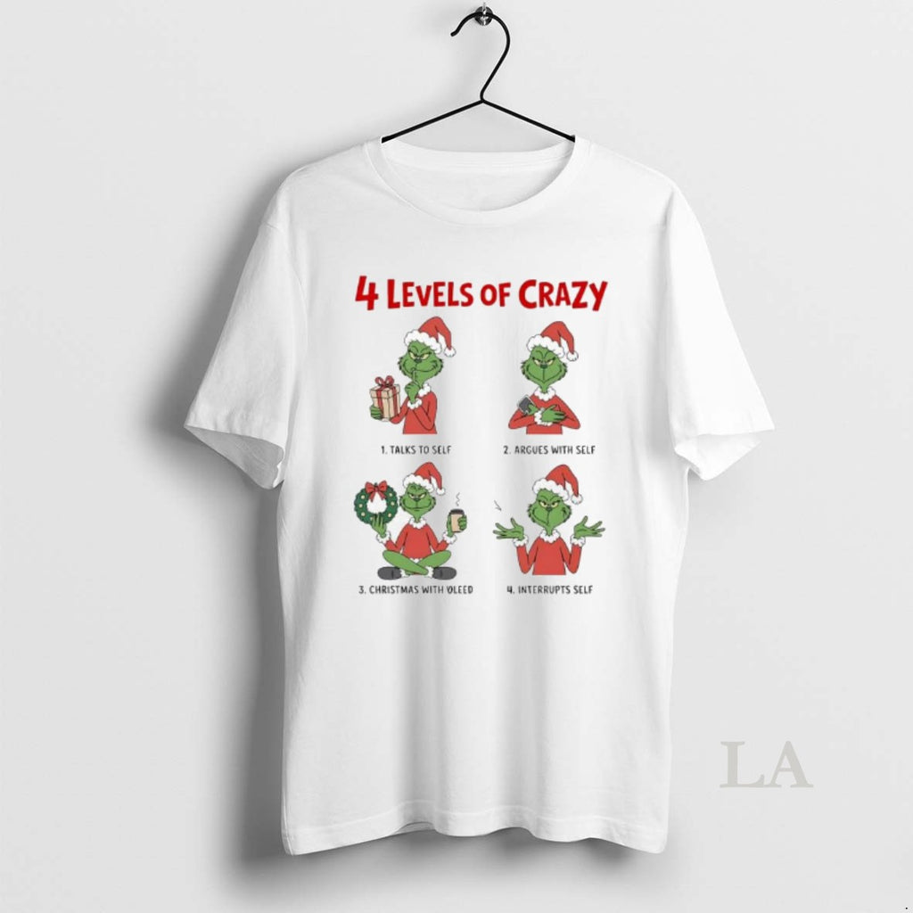 Original Grinch Xmas Four Escalating Levels Of Crazy