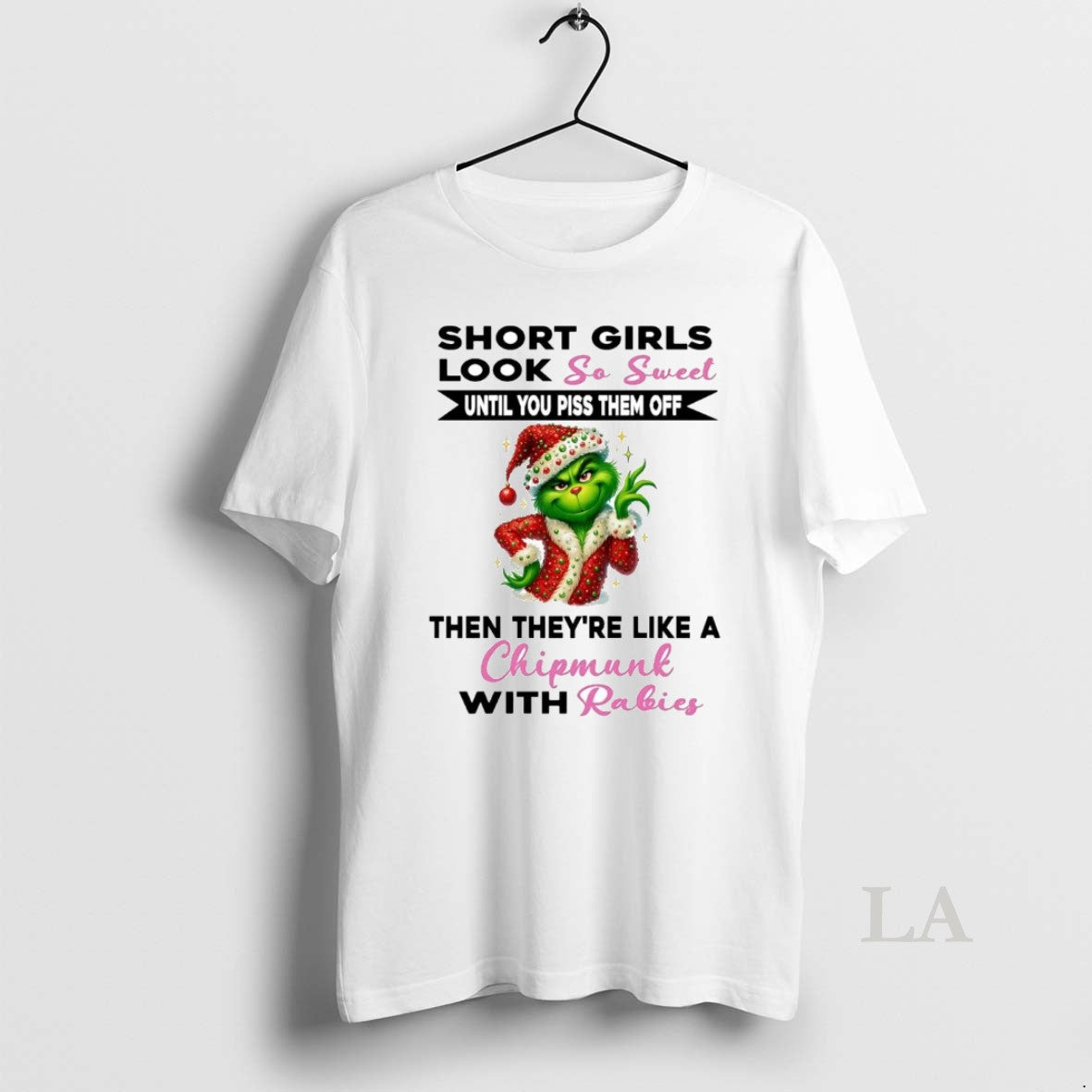 Original Grinch Short Girls Look So Sweet Theyre Like Chipmunk Christmas