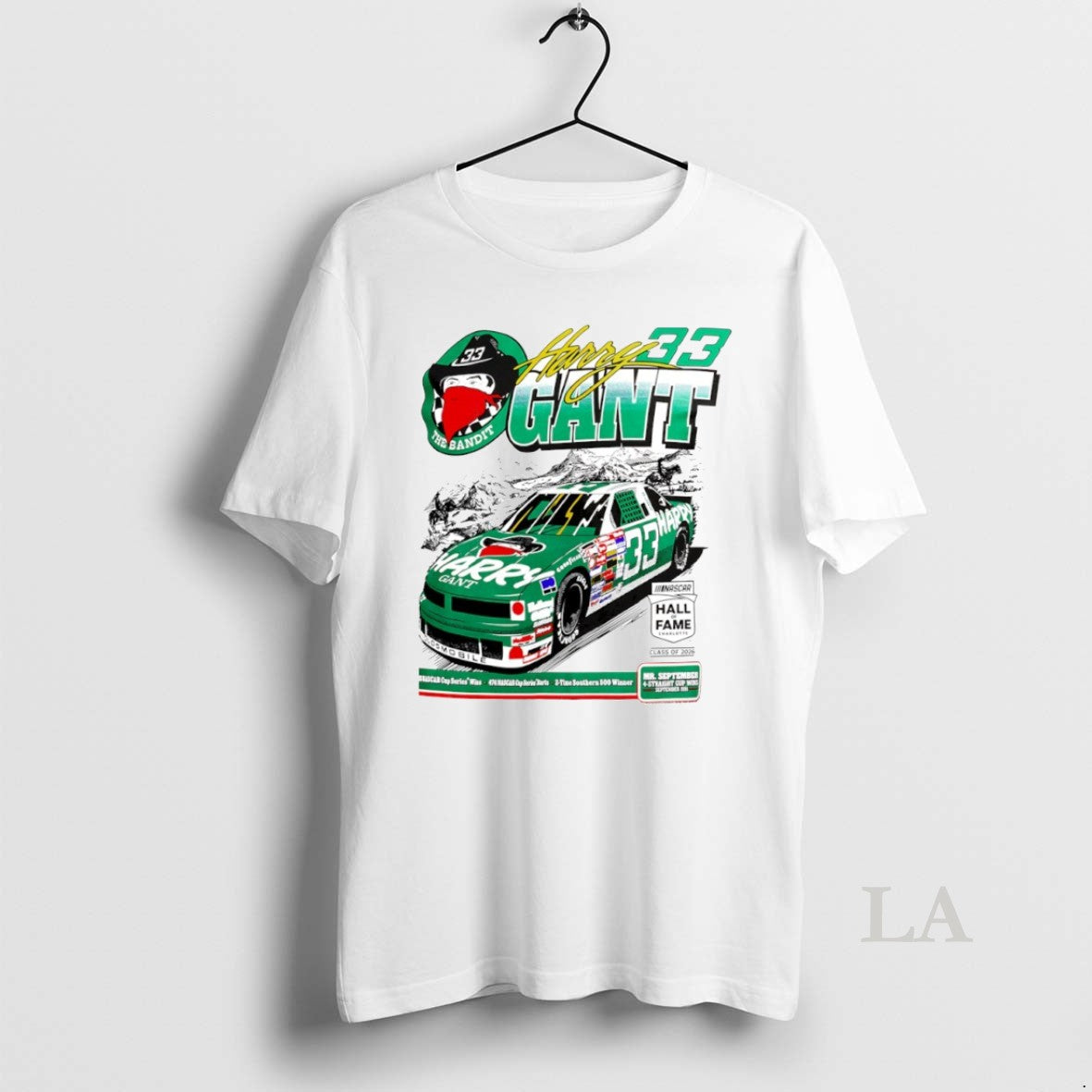 Original Harry Gant 33 Hall Of Fame Circle
