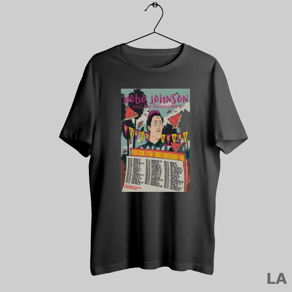 Original Hobo Johnson And The Lovemakers Peach Scone 8 Year 3 Month Anniversary Tour 25
