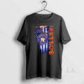 Original Houston Astros Baseball Battle Shattered Usa Flag Rip Design