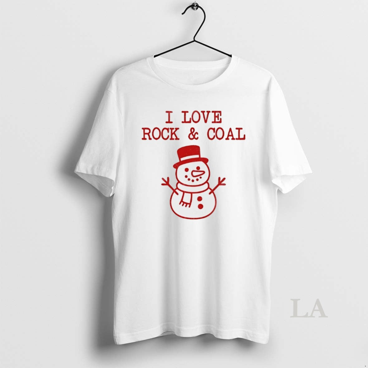 Original I Love Rock And Coal Christmas