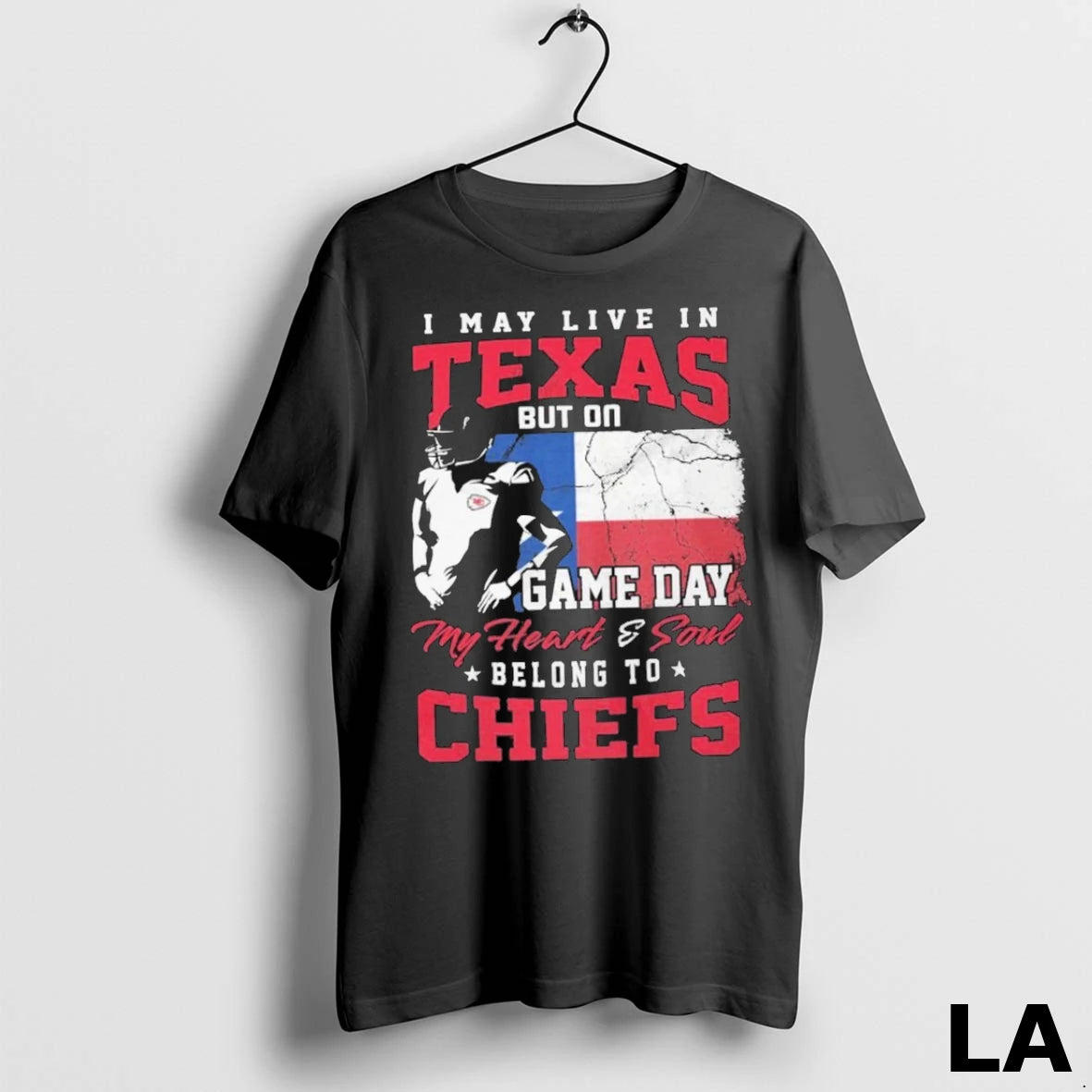 Original I May Live In Texas But On Game Day My Heart And Soul Belong