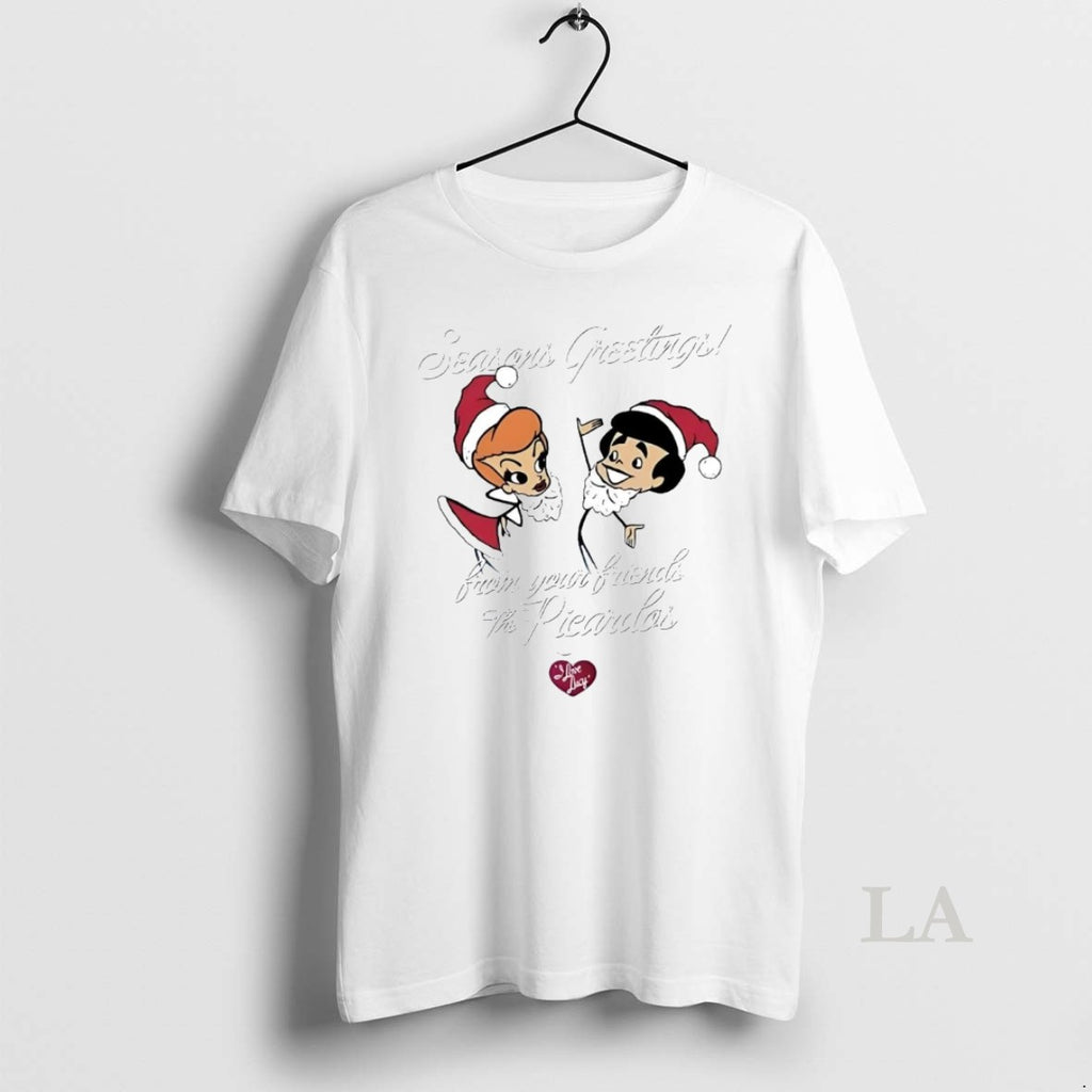 Original I Love Lucy Seasons Greetings From Your Friends The Ricardos