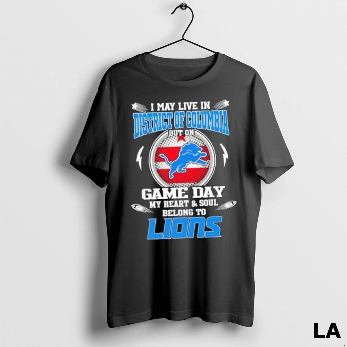 Original I May Live In District Of Columbia But On Game Day My Heart And