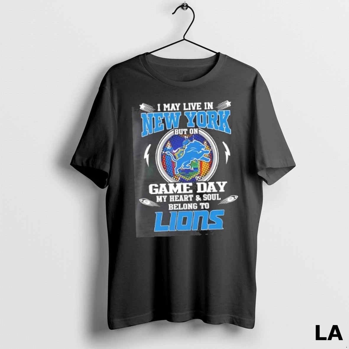 Original I May Live In New York But On Game Day My Heart And Soul
