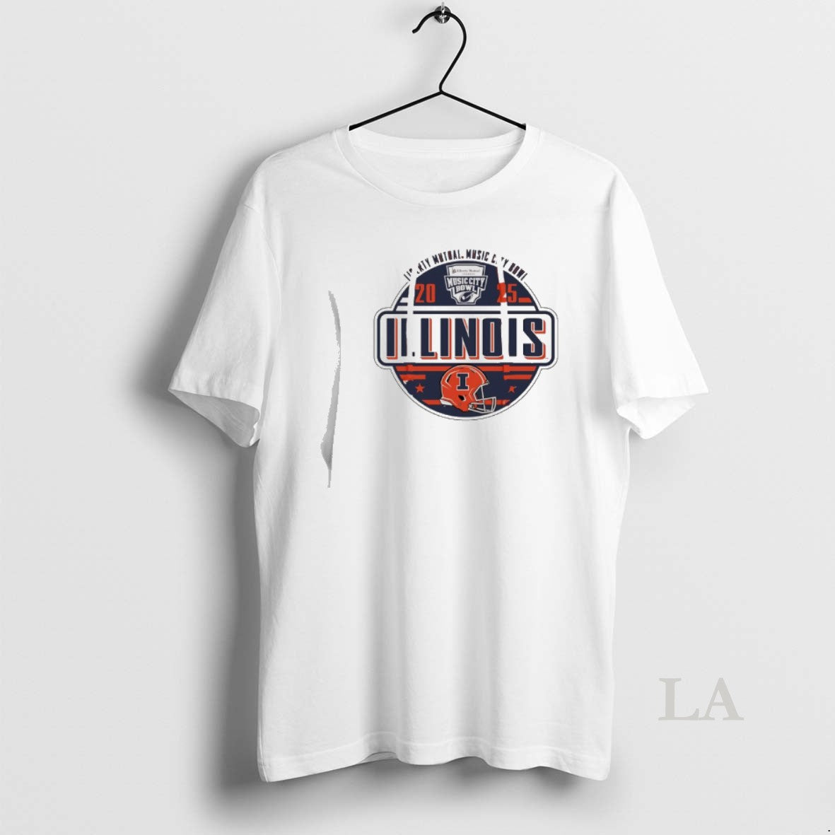 Original Illinois Football 2025 Music City Bowl Logo