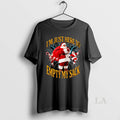 Original Im Just Here To Empty My Sack Santa