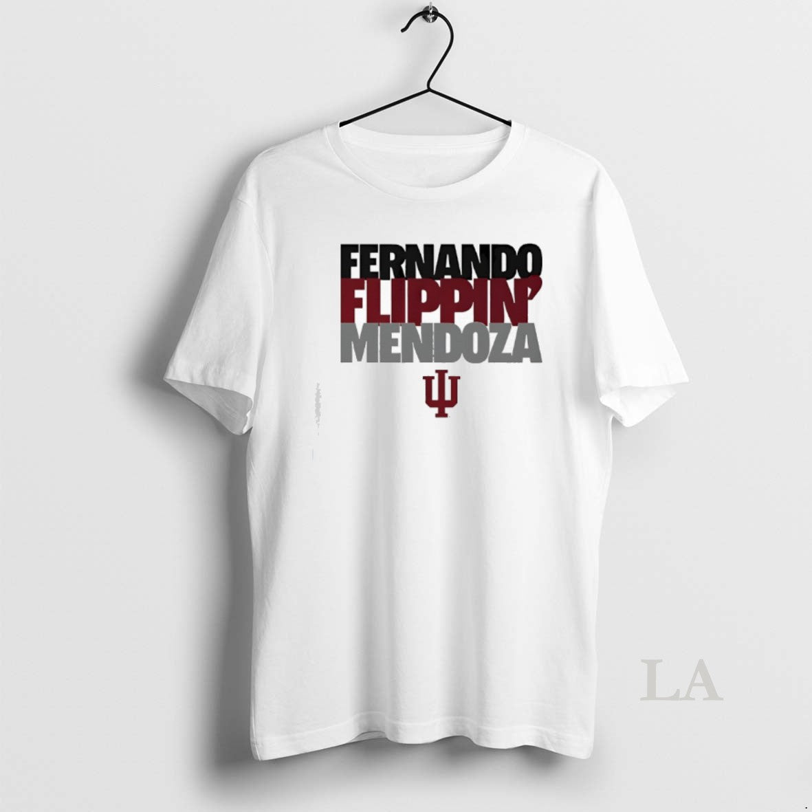 Original Indiana Football Fernando Flippin Mendoza Logo