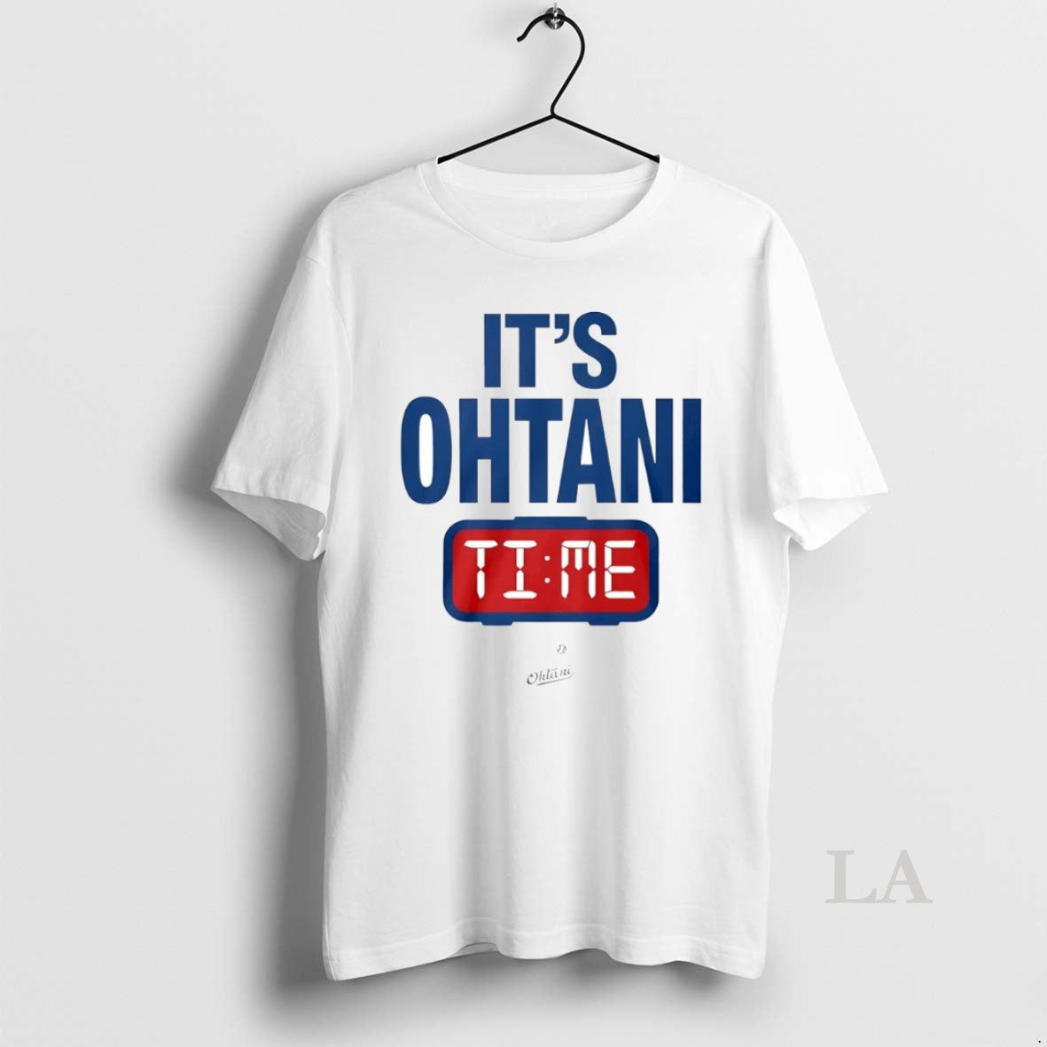 Original Its Ohtani Time Los Angeles Dodgers Circle