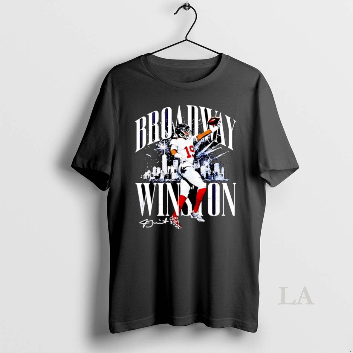 Original Jameis Winston New York Giants Broadway Winston City Skyline