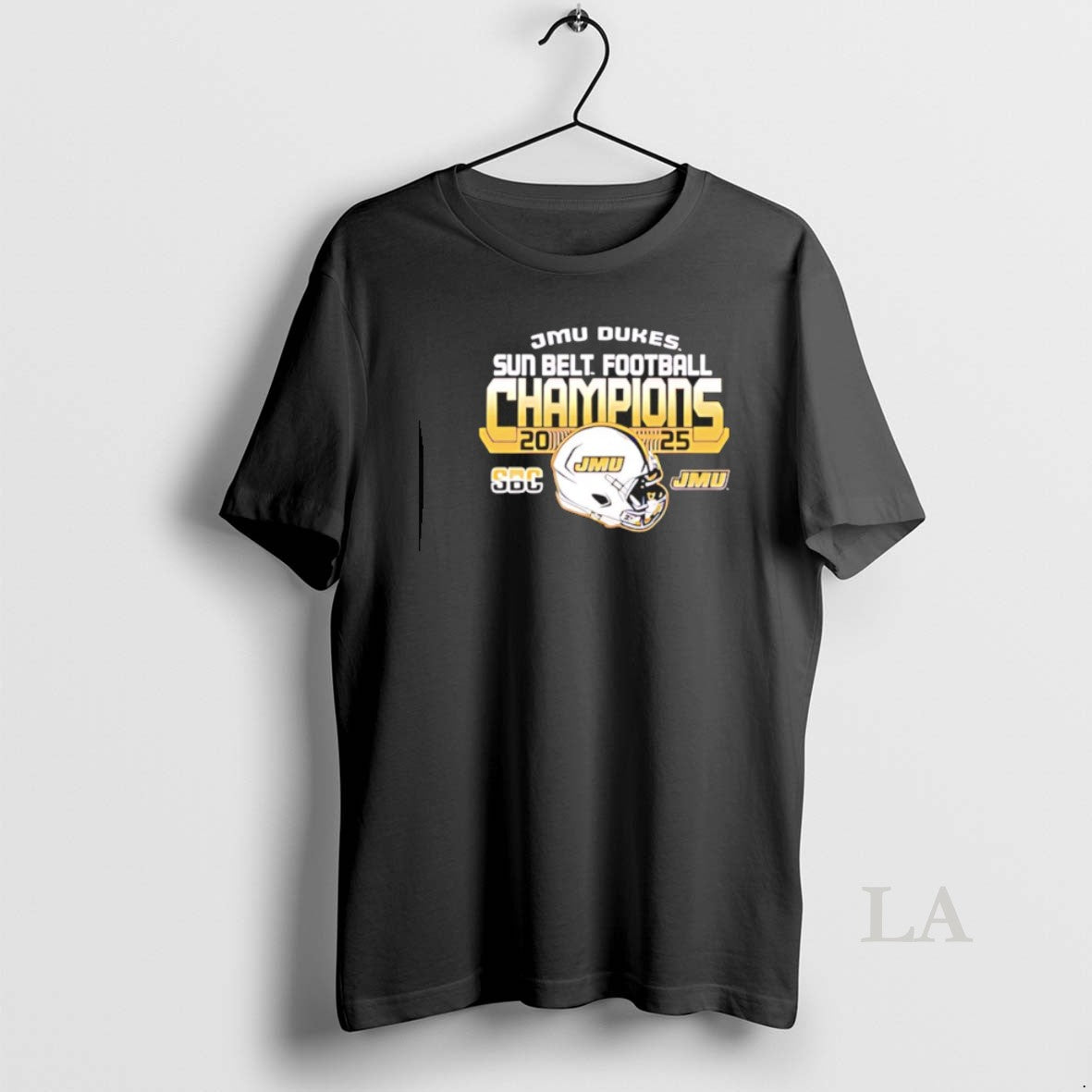 Original James Madison University Dukes Sun Belt Football Champions 2025