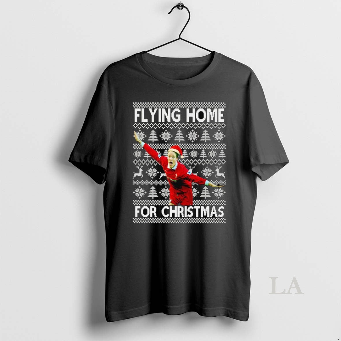 Original Jan Aage Fjortoft Swindon Town Fc Flying Home For Christmas