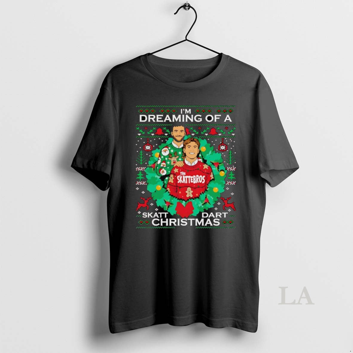 Original Jaxson Dart And Cam Skattebo Im Dreaming Of Skatt Dart Christmas