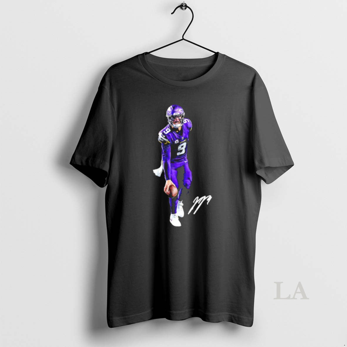 Original Jj Mccarthy Minnesota Vikings Griddy Signature