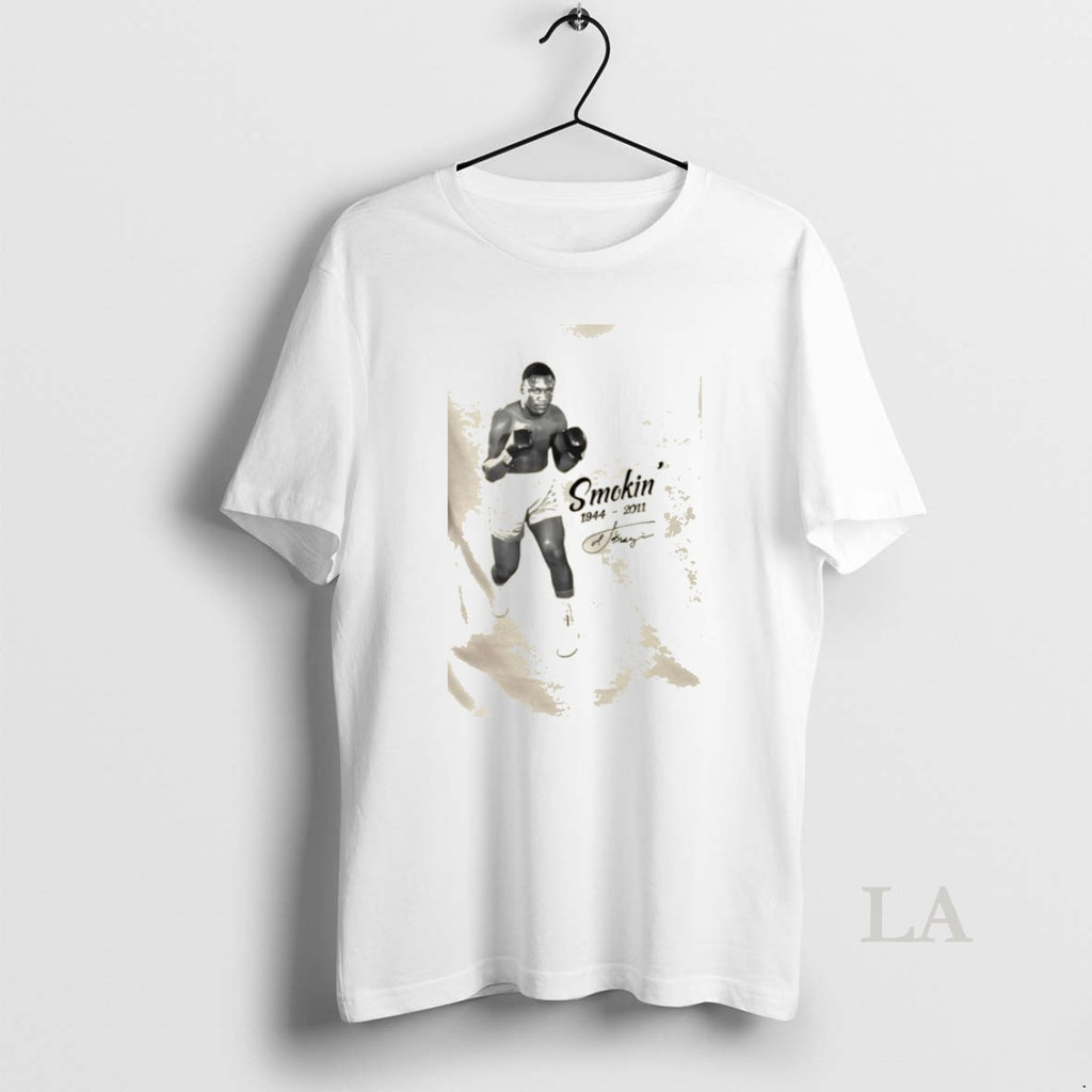 Original Joe Frazier Smokin 1944 2011 Signature