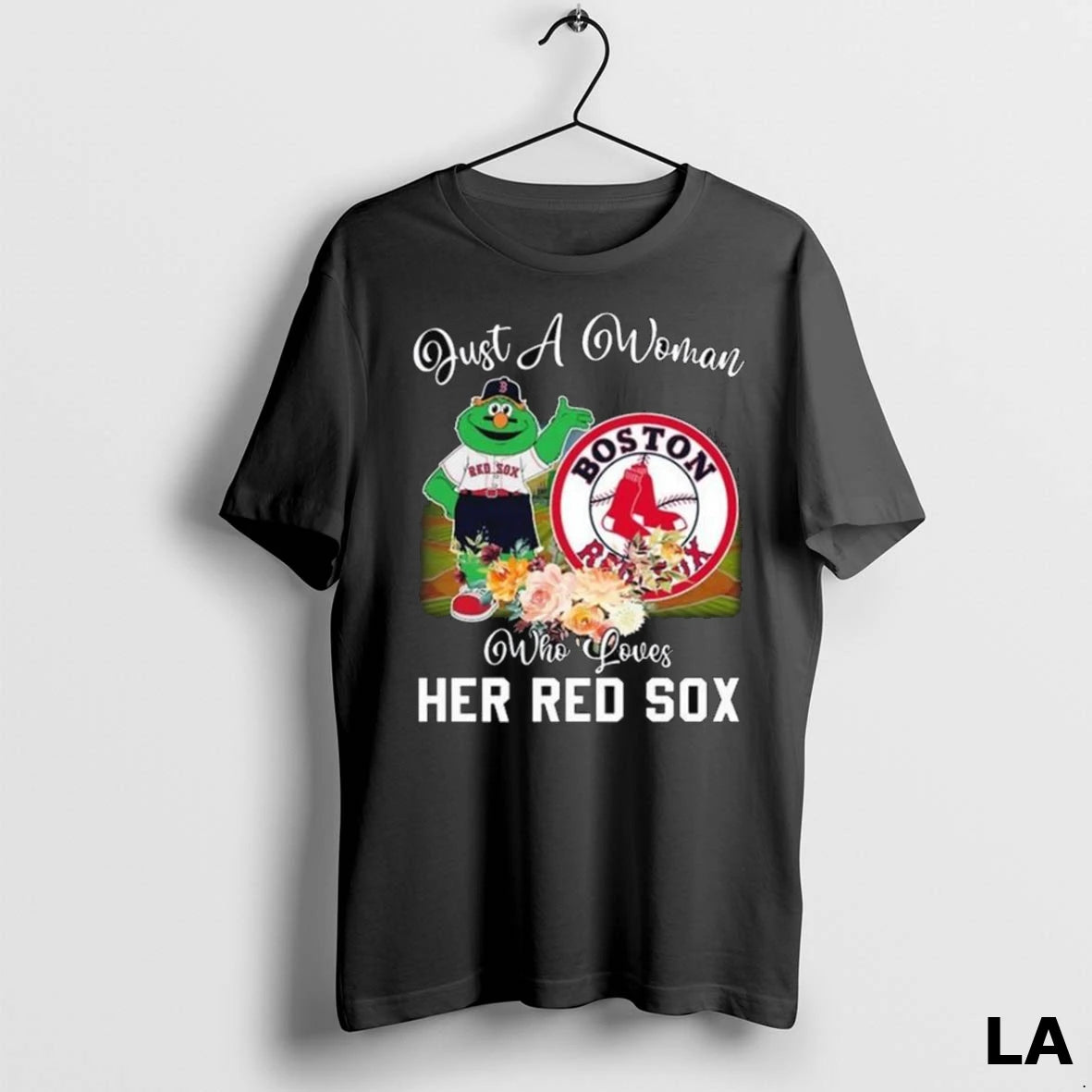 Original Just A Woman Who Loves Her Boston Red Sox Mascot Logo 2025 Long Sleve