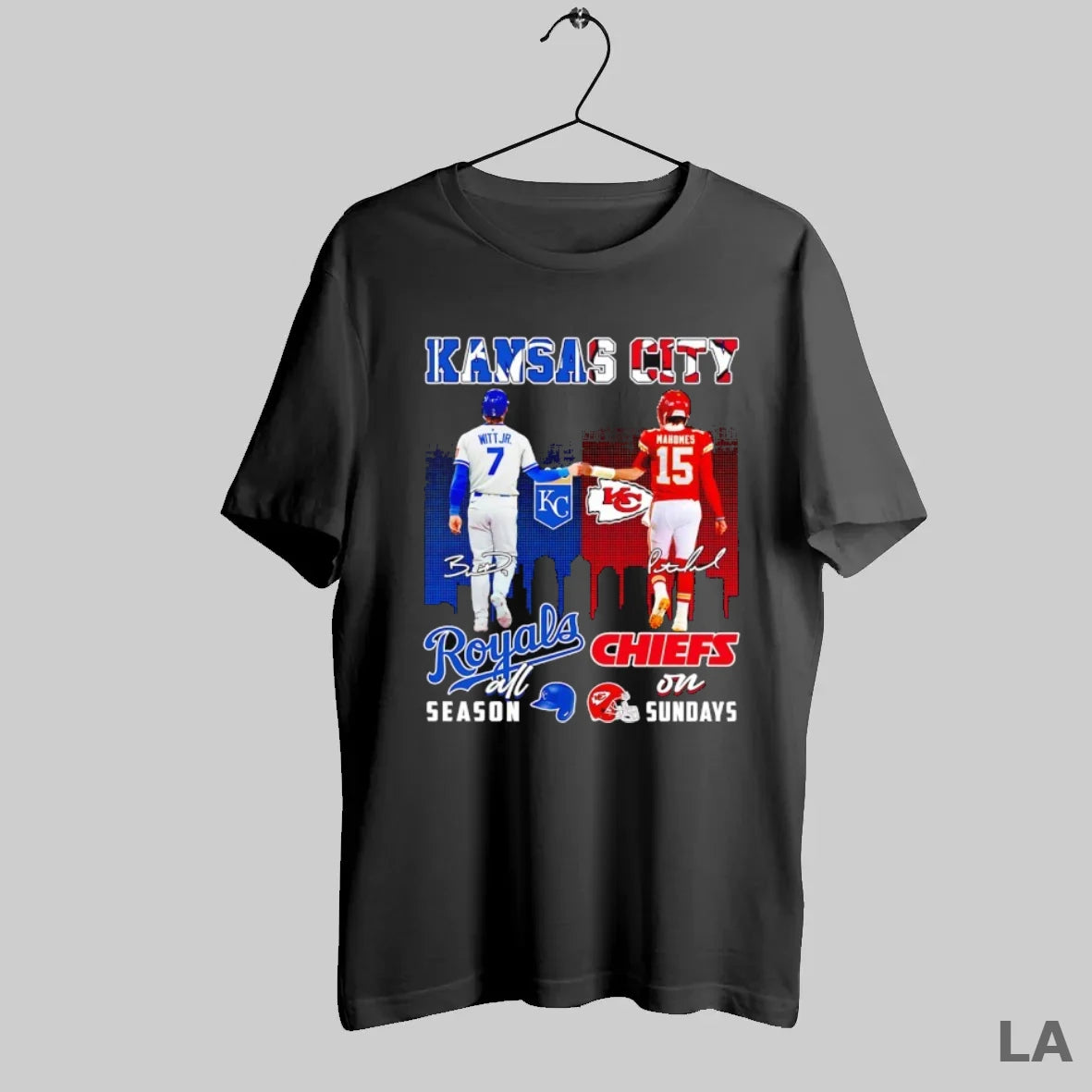 Original Kansas City Witt Jr Kansas City Royals All Season And Mahomes Kansas City Chiefs