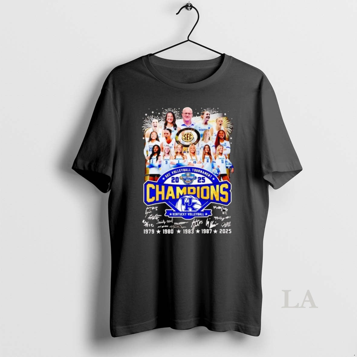 Original Kentucky Wildcats 2025 Sec Volleyball Tournament Champions Team Players