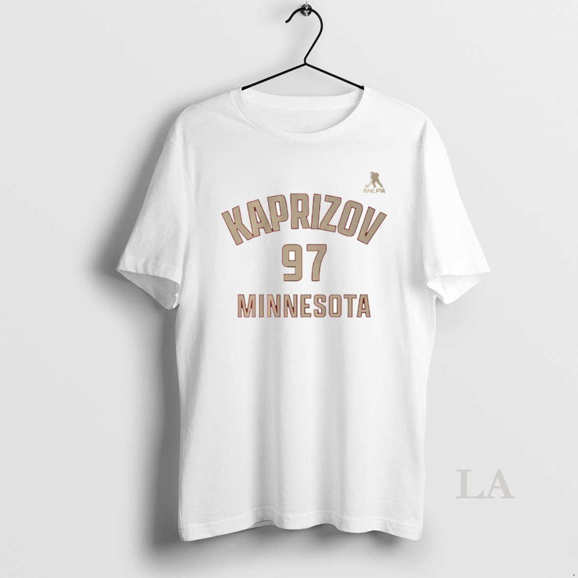 Original Kirill Kaprizov 97 Minnesota Wild Hockey Name And Number Circle