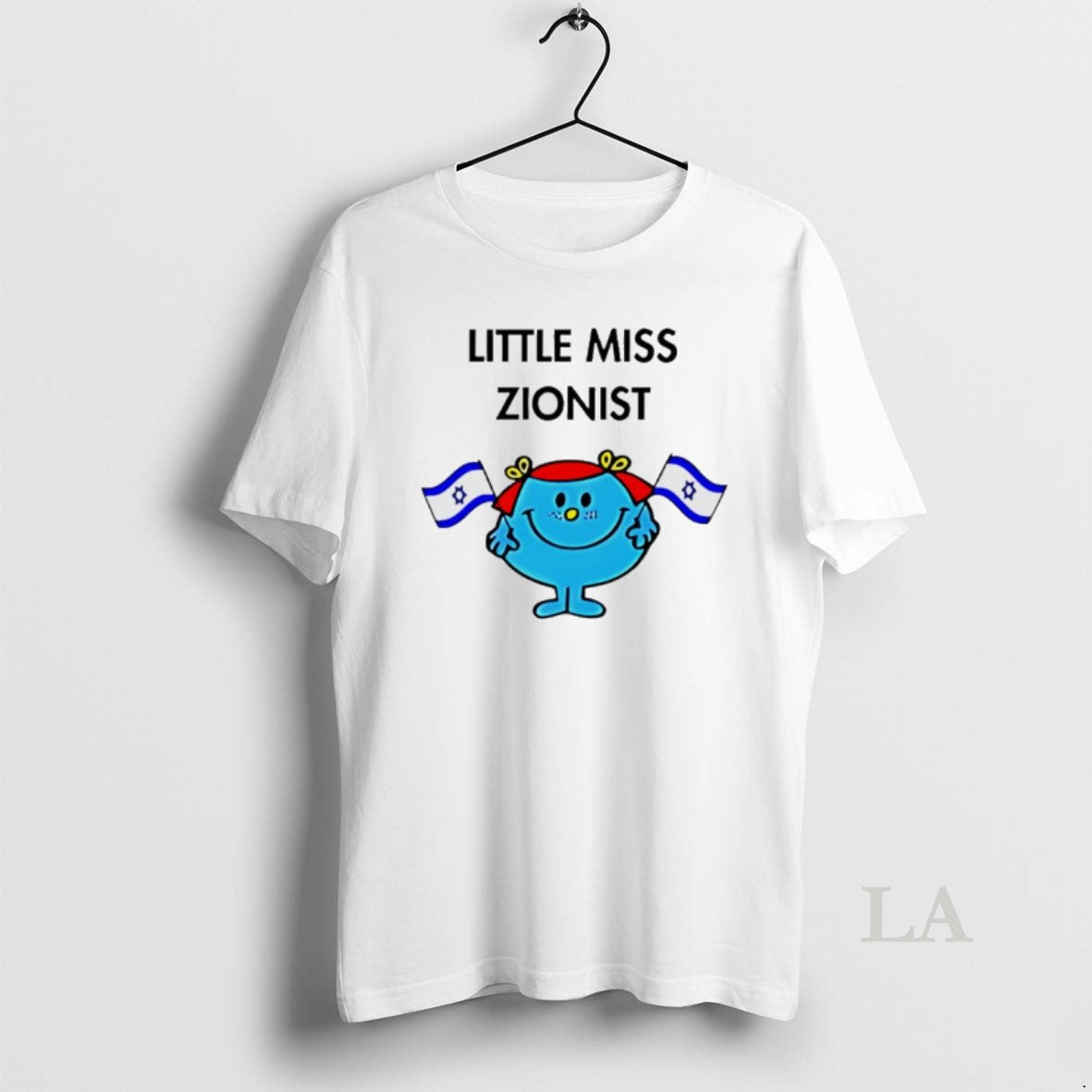 Original Little Miss Zionist Jew Flag