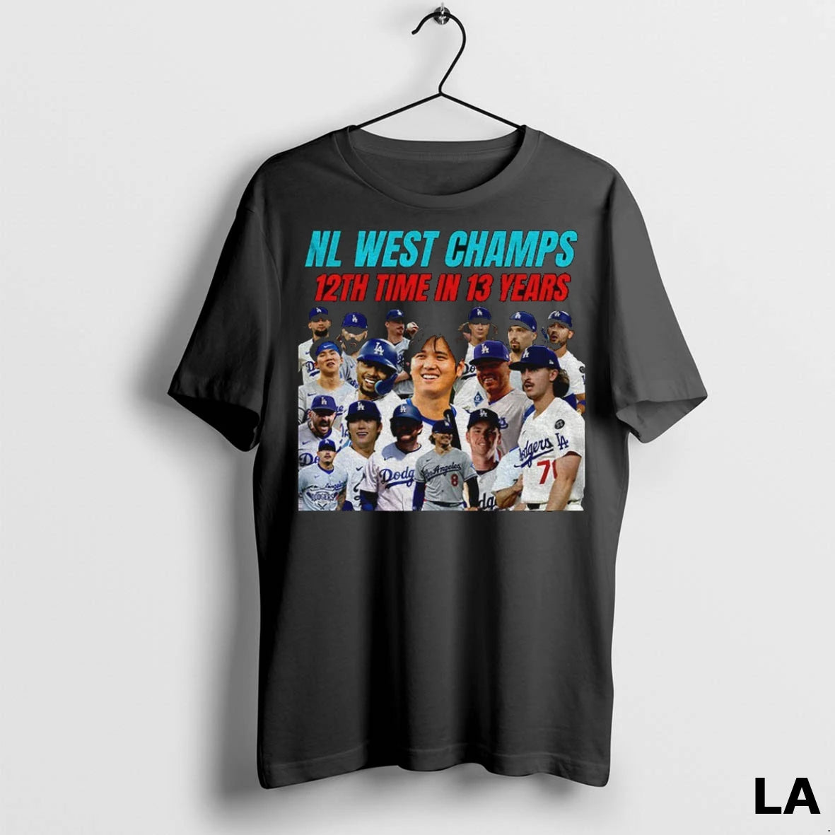 Original Los Angeles Dodgers Mlb Baseball 2025 Nl West Division Champs 12th Time In 13