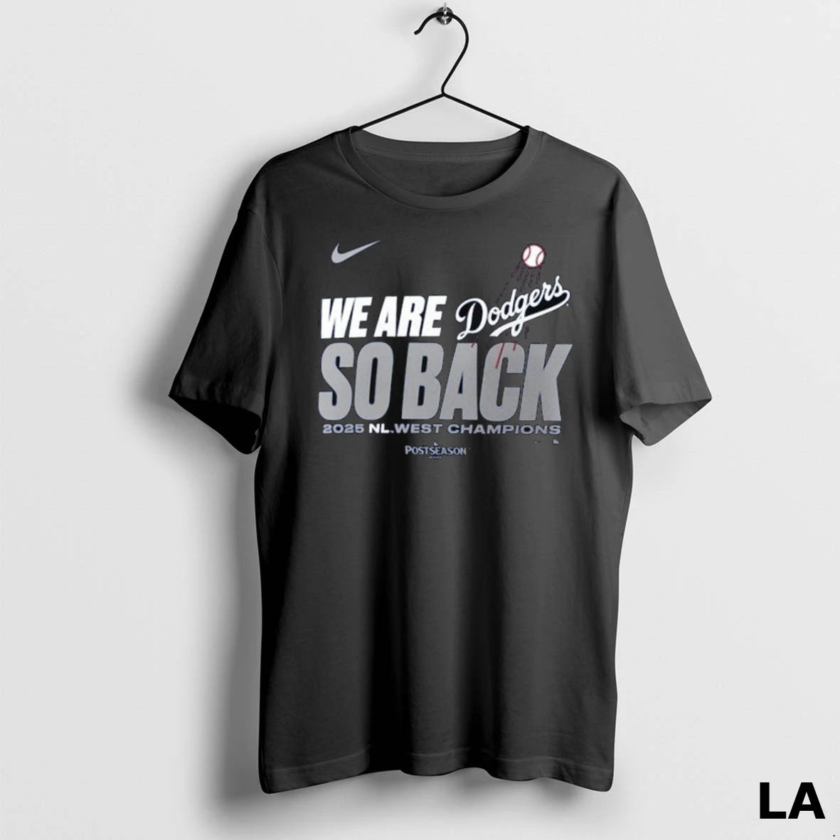 Original Los Angeles Dodgers We Are So Back 2025 Nl West Division Champions Long Sleve